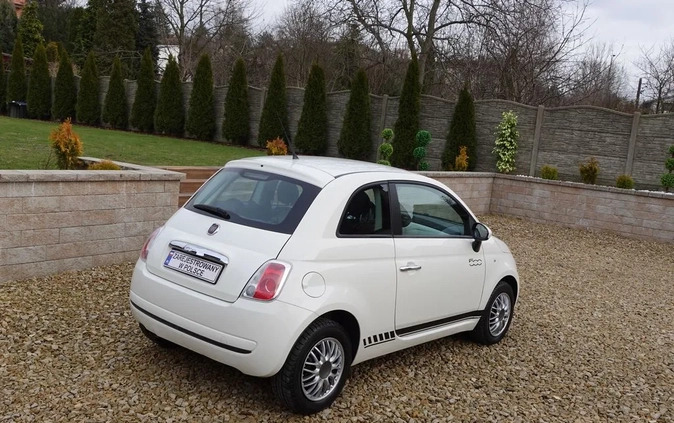 Fiat 500 cena 21900 przebieg: 133000, rok produkcji 2010 z Osieczna małe 92